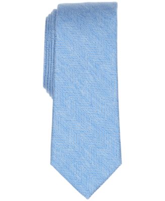 Men's Melange Chevron Solid Tie
