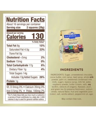 Premium Assortment Chocolate Squares Intense Dark Chocolate Premium Collection, 2 Pack