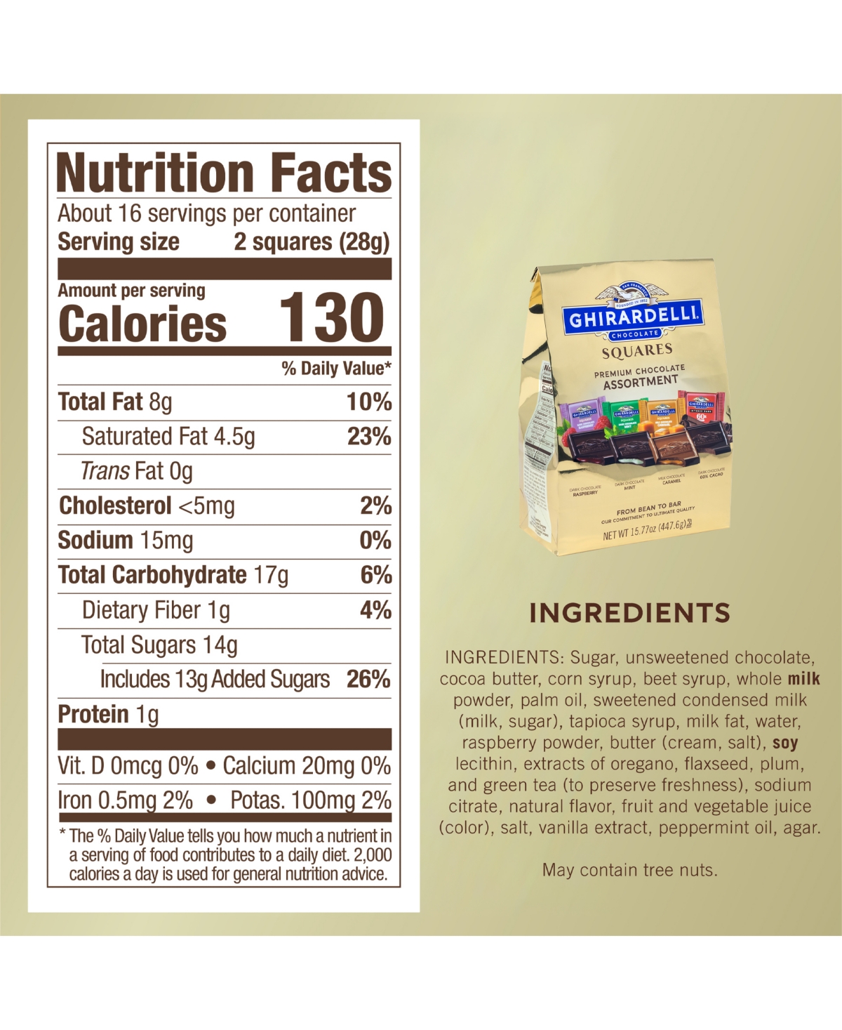 Ghirardelli Premium Assortment Chocolate Squares Intense Dark Chocolate Premium Collection, 2 Pack