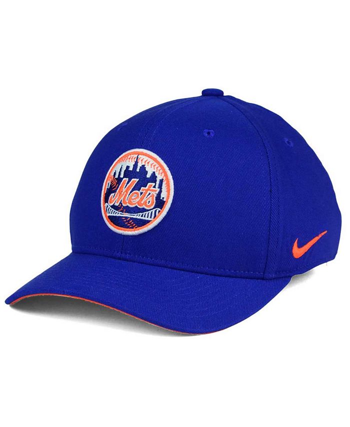 Nike New York Mets Ligature Swoosh Flex Cap - Macy's