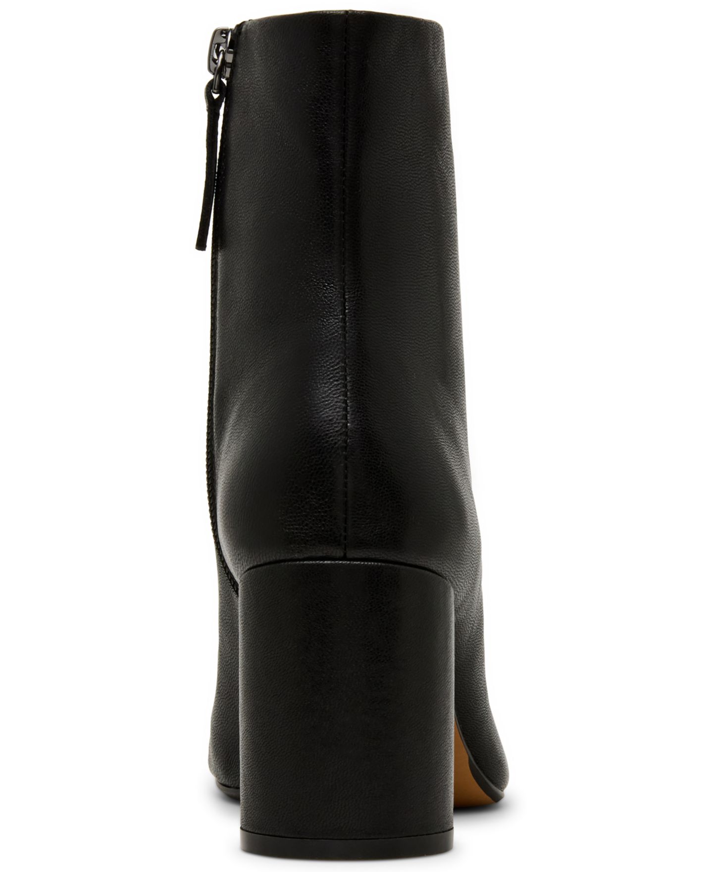 Женские ботинки Steve Madden Caro Split-Toe Cylinder Heel Booties, цвет: Чёрный — фото 3