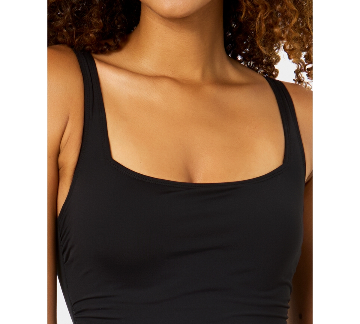 Anne Cole Women's Square-Neck One-Piece Swimsuit