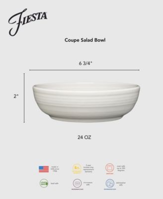 Coupe Salad Bowl, 24 oz. 
