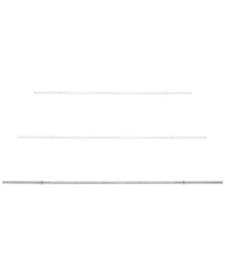 1" Standard Weightlifting Barbell, 7 FT Straight Bar with Smooth Sleeves