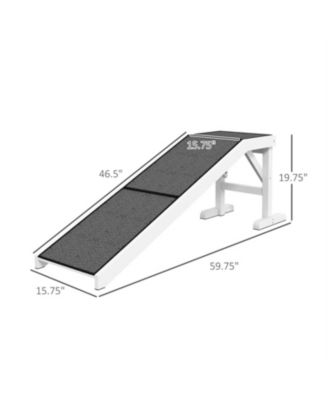 Convenient Pet Ramp for Dogs in Black