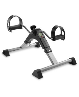 Foldable Under Desk Exercise Bike Portable Arm and Leg Pedal Exerciser