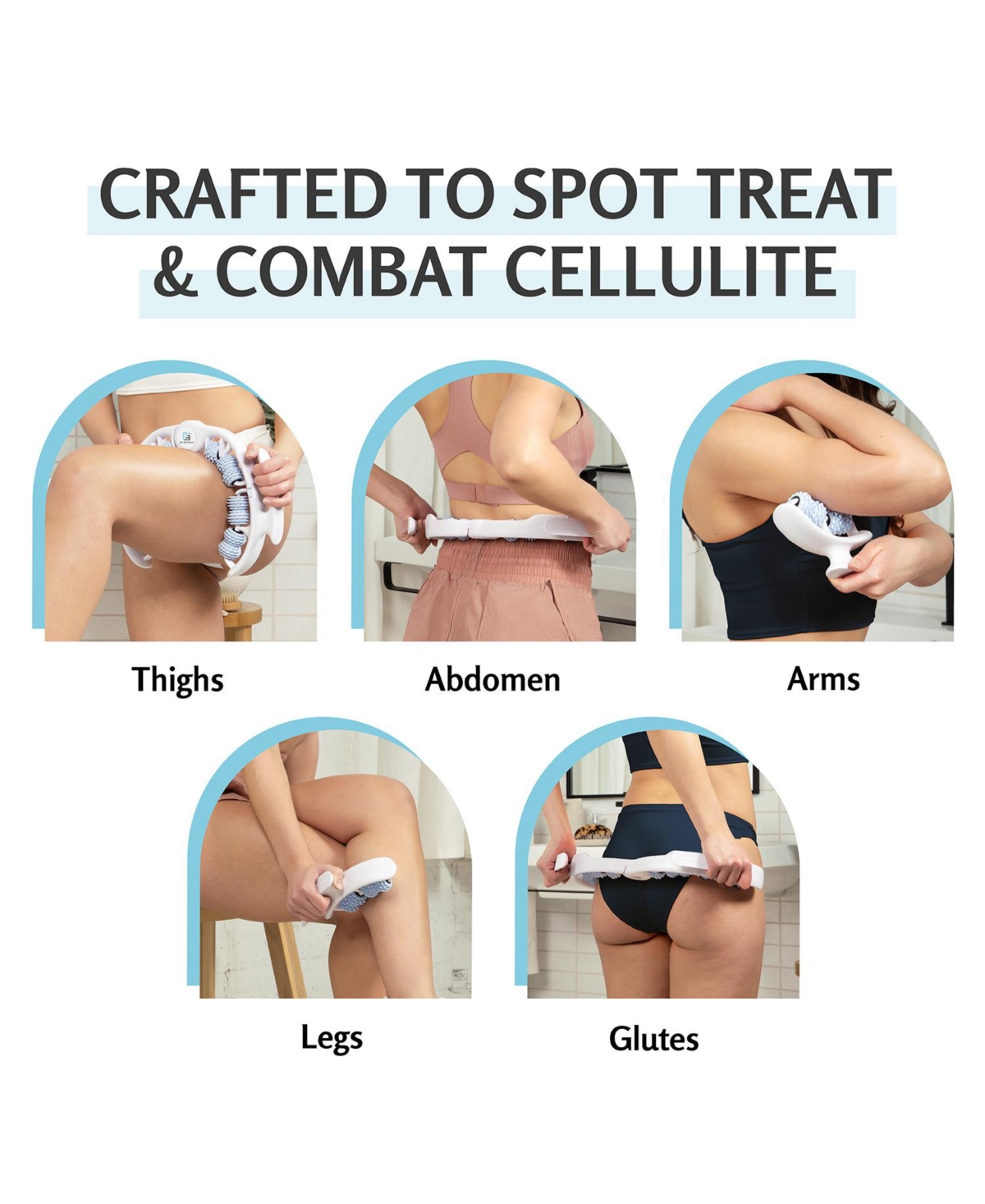 M3 Naturals Anti Cellulite Massage Roller | 1ct