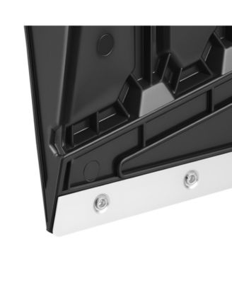 Snow Shovel, 18" Wide Plastic Blade, Assist D-Handle, Non-Slip Grip, Lightweight Driveway Snow Shovel