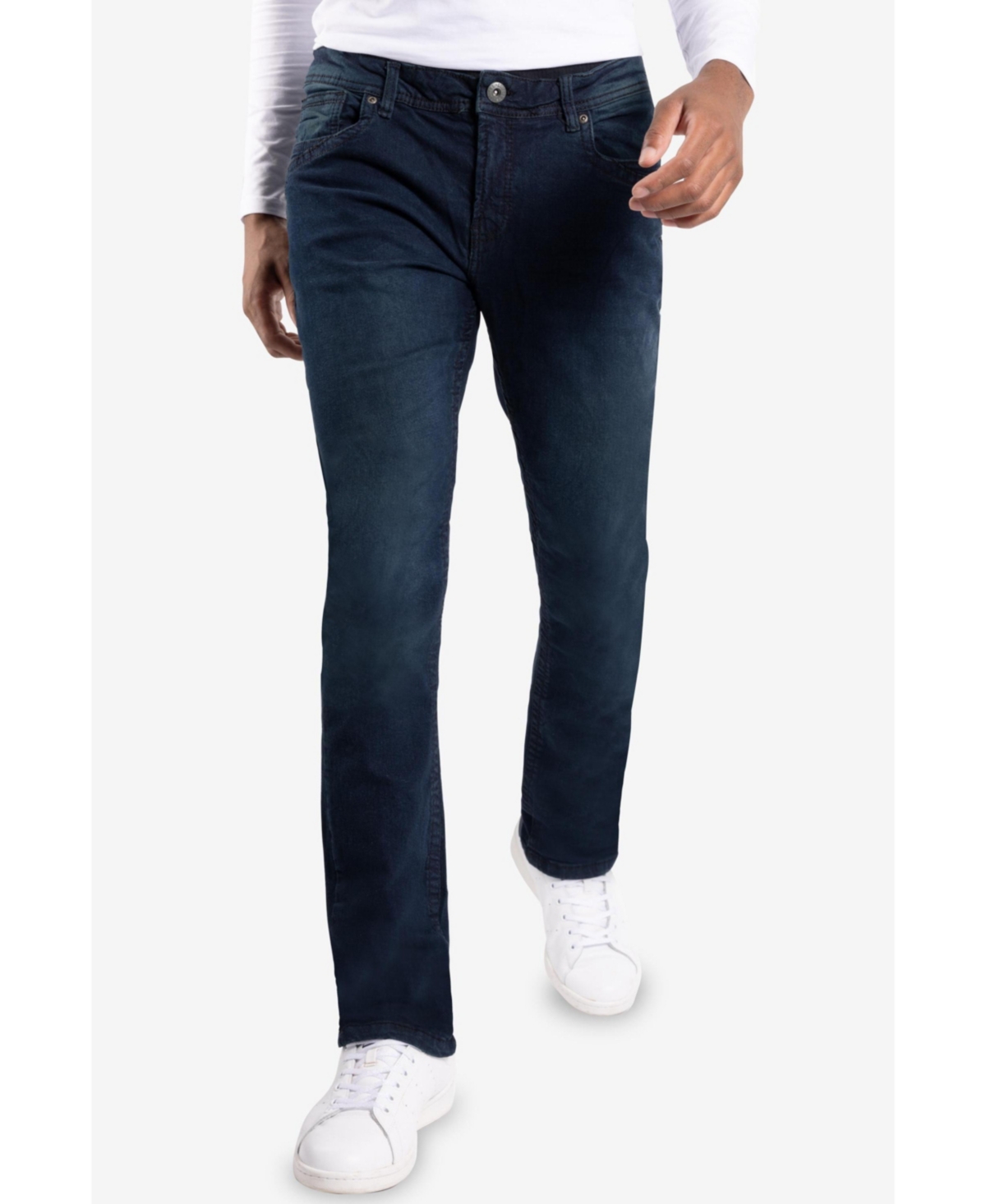Cultura Men's Saddle Stitch Modern Fit Jeans
