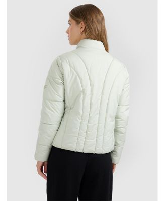 Women's down jacket with synthetic filling