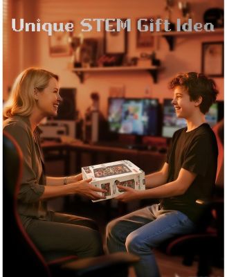 3D Puzzle, Electric Marble Run Model Kits, Parallel World Hip-hop Street, Desk Decoration, Building Sets for Adults Boys Girls Birthday Gifts