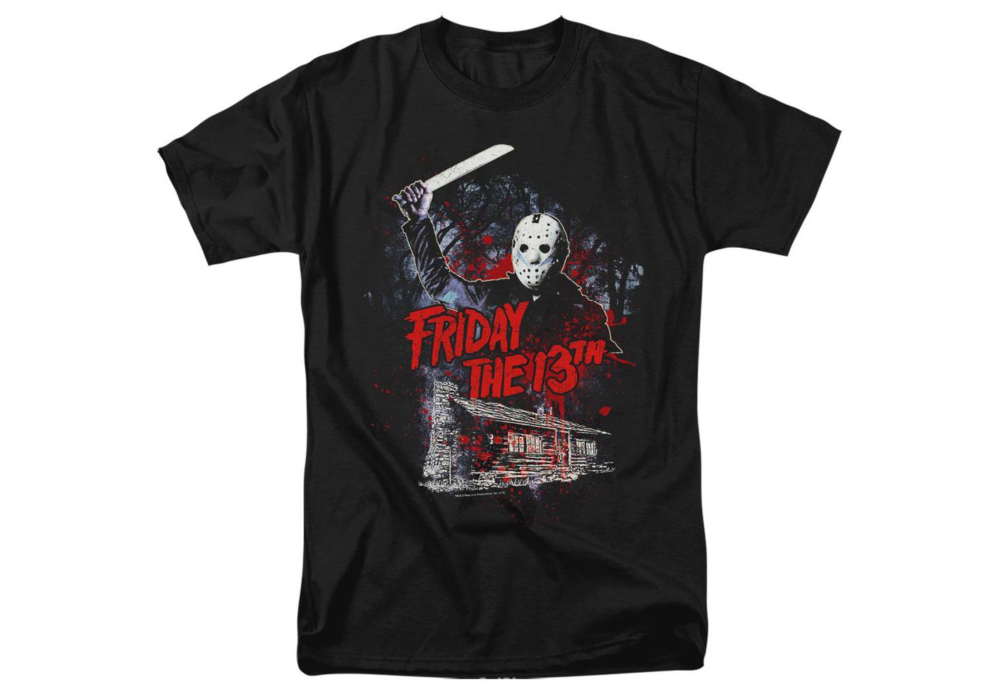 Мужская футболка Friday The 13th Cabin, цвет: Чёрный — фото 1