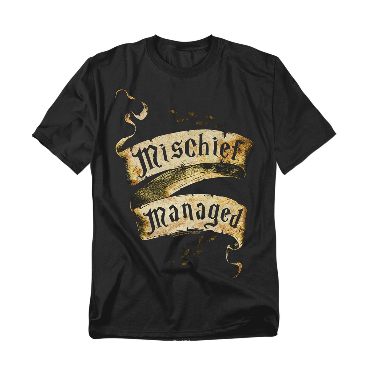 Harry Potter Big & Tall Mischief Managed T Shirt