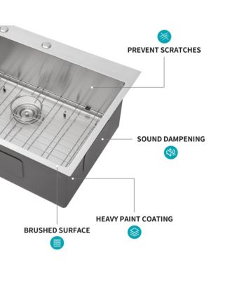 huluwat Undermount Stainless Steel Kitchen Sink