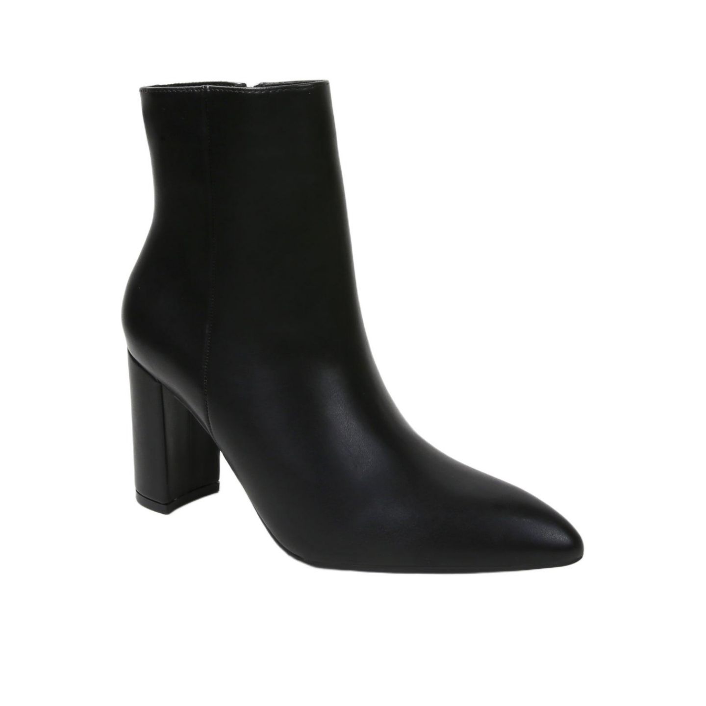 Женские ботинки BERNESS Sara Block Heel Ankle, цвет: Чёрный — фото 1