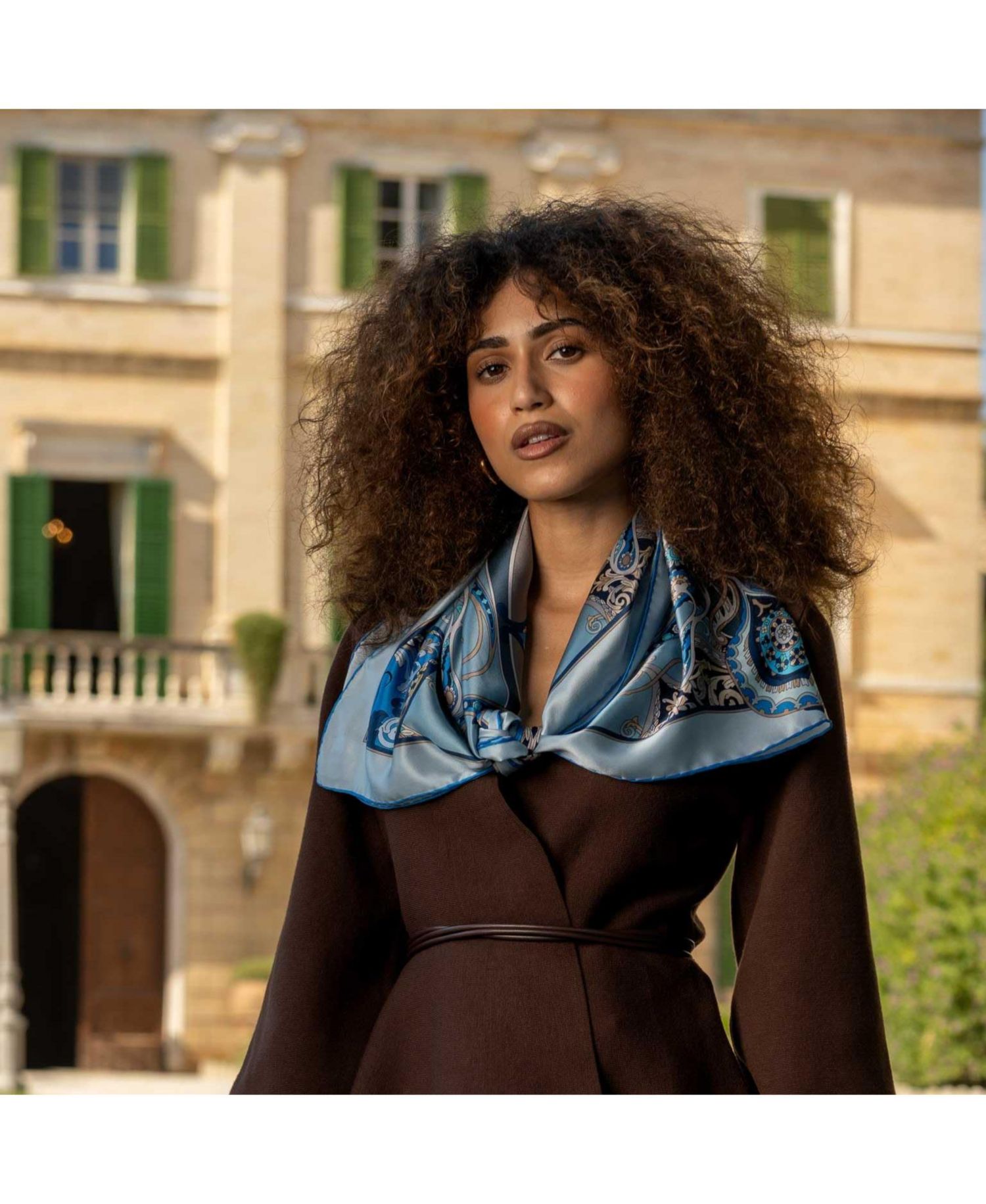 Romina - Silk Foulard for Women