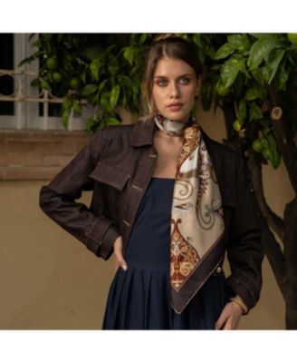 Romina - Silk Foulard for Women