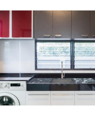 21" x 18" x 12" Undermount Laundry Sink, Stainless Steel, Deep Single Bowl, 16-Gauge Utility Tub