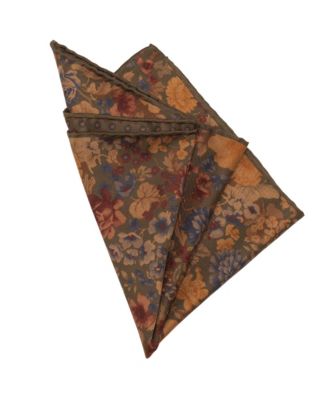 Men's Vico - Double Sided Silk Pocket Square for Men