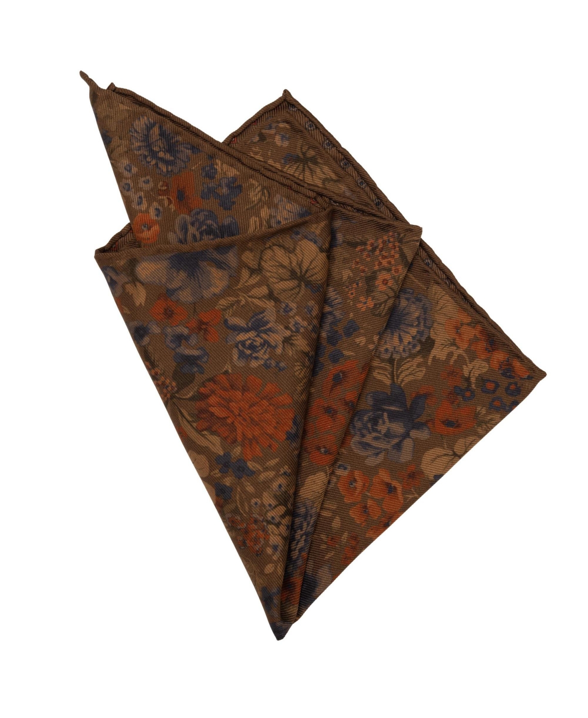 Elizabetta Men's Vico - Double Sided Silk Pocket Square for Men