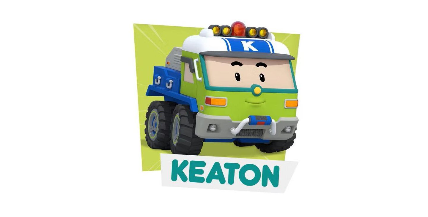 Детские фигурки Robocar Poli 4" Transforming Robot - Keaton Emergency Rescue Vehicle Action Figures Kids Educational Pretend Play Toy, цвет: Разноцветный — фото 4