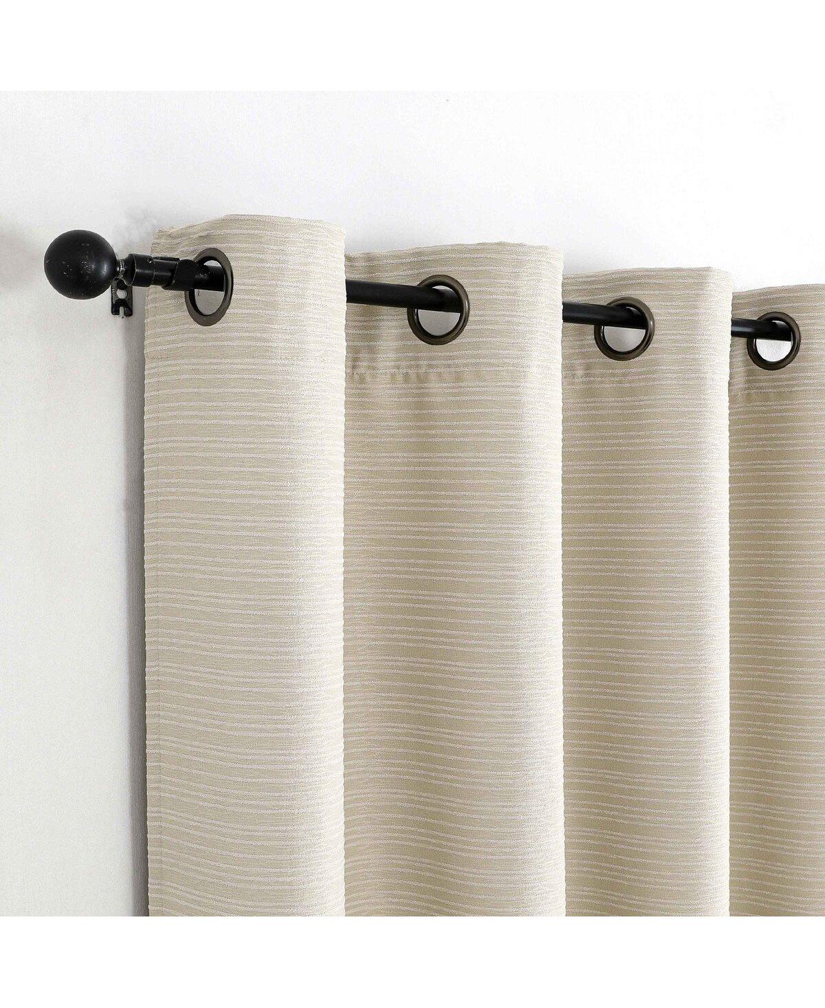 Kate Aurora 1 Piece Hotel Room Darkening Grommet Top Window Curtain Panel