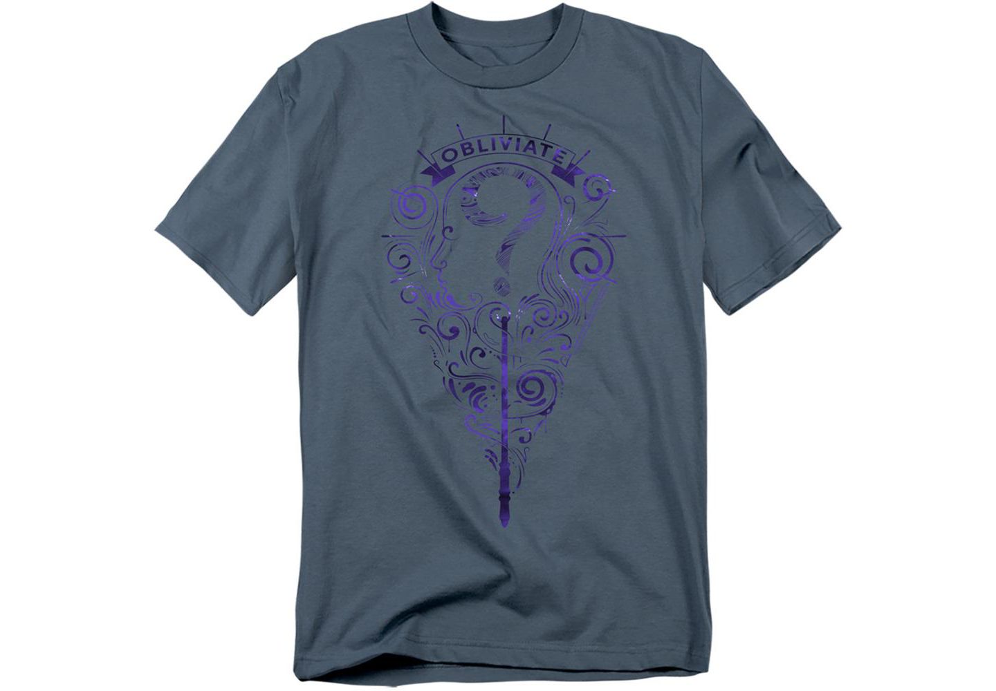 Мужская футболка Harry Potter Obliviate Intricate Line Art, цвет: Сланцевый — фото 1