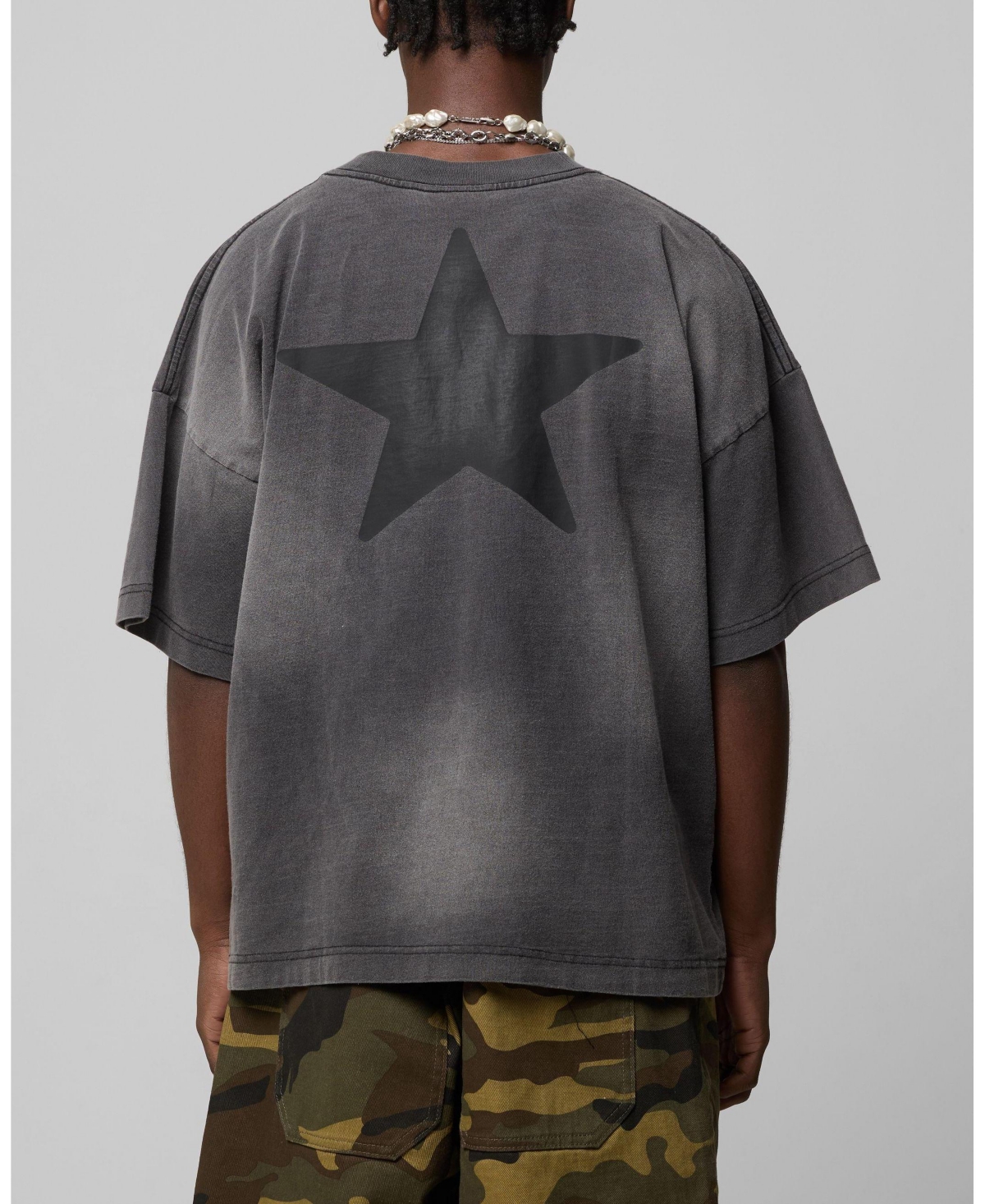 Loiter Men's Celestial T-Shirt Charcoal