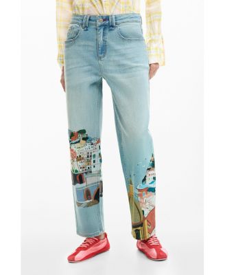 Women's Amalfi denim pants