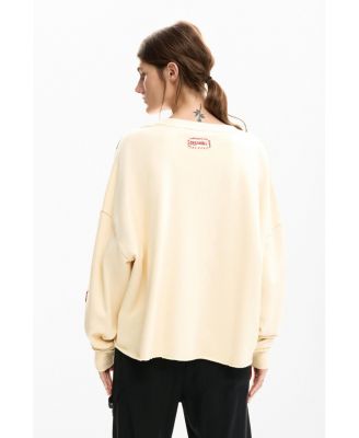 Women's Mickey and Minnie Mouse sweatshirt