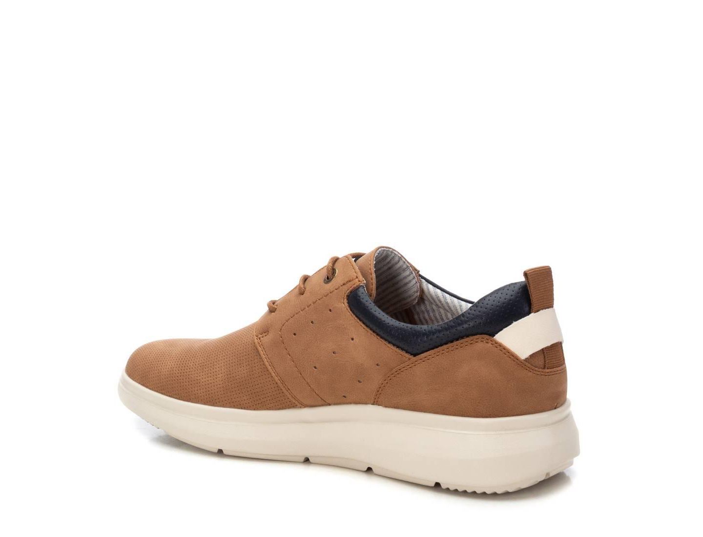 Мужские кроссовки XTI Oxfords Sneakers Casual Comfort, цвет: Верблюжий — фото 4
