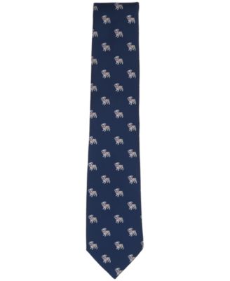 Men's Bull-Dog Printed Tie