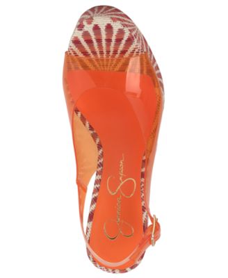 Women's Kaliese Slingback Peep-Toe Platform Wedge Sandals