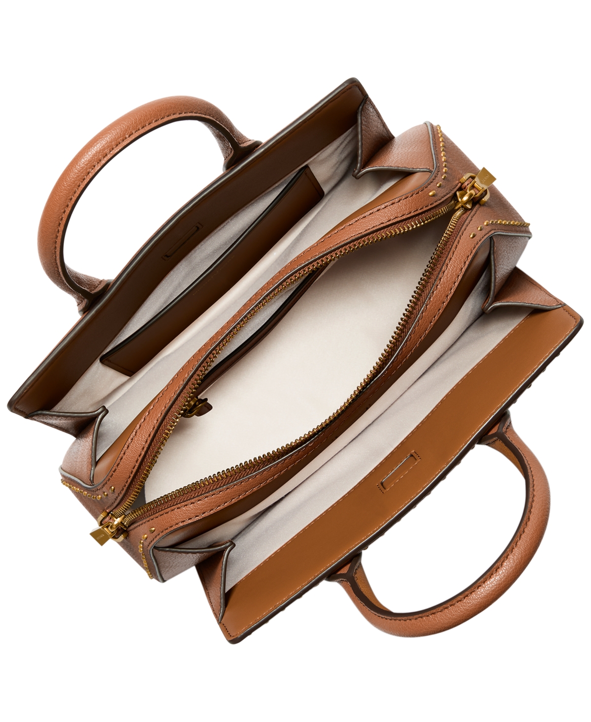 Michael Kors Laila Center Zip Small Satchel Bag