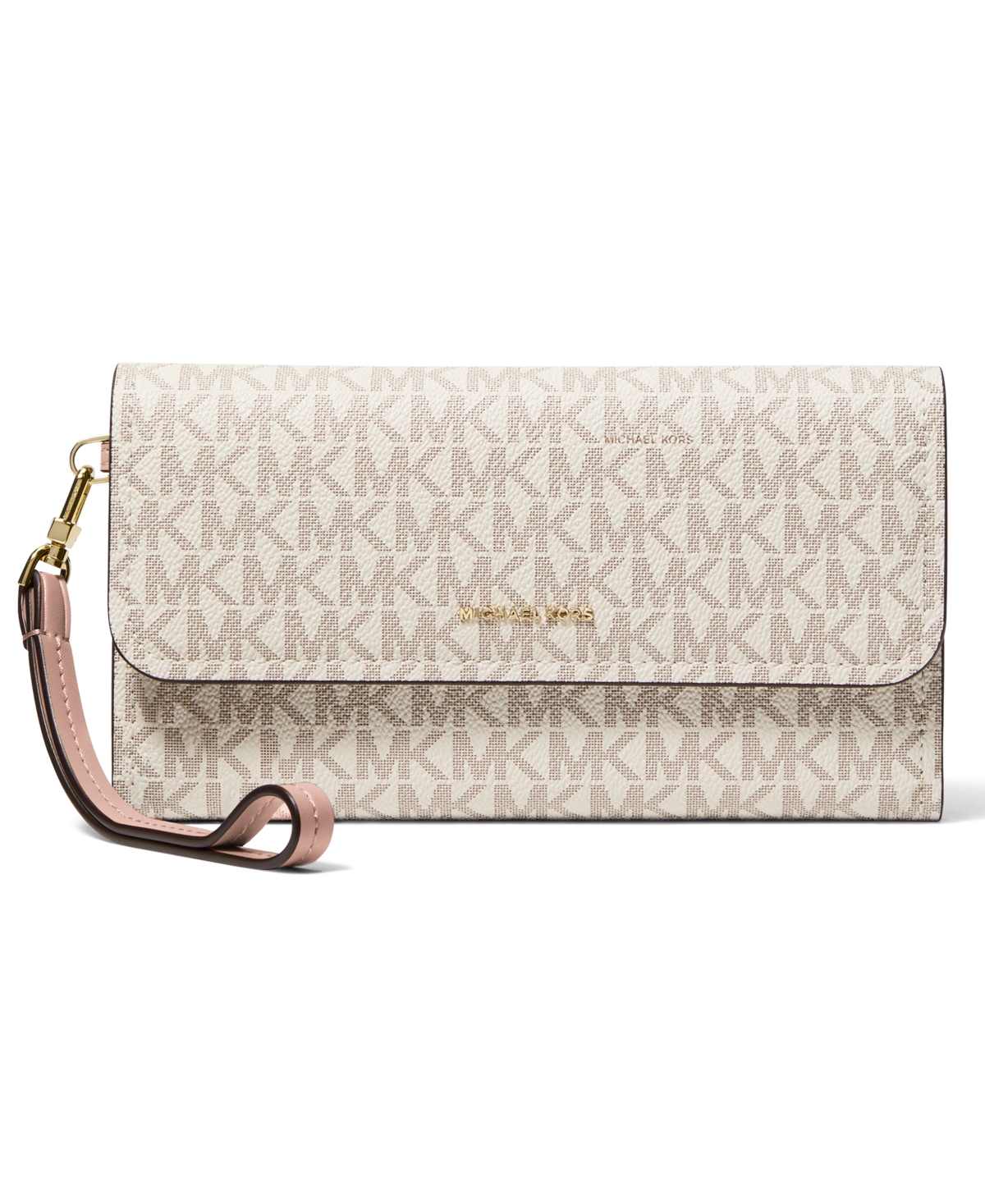 Michael Kors Jet Set Medium Flap Double Zip Wristlet