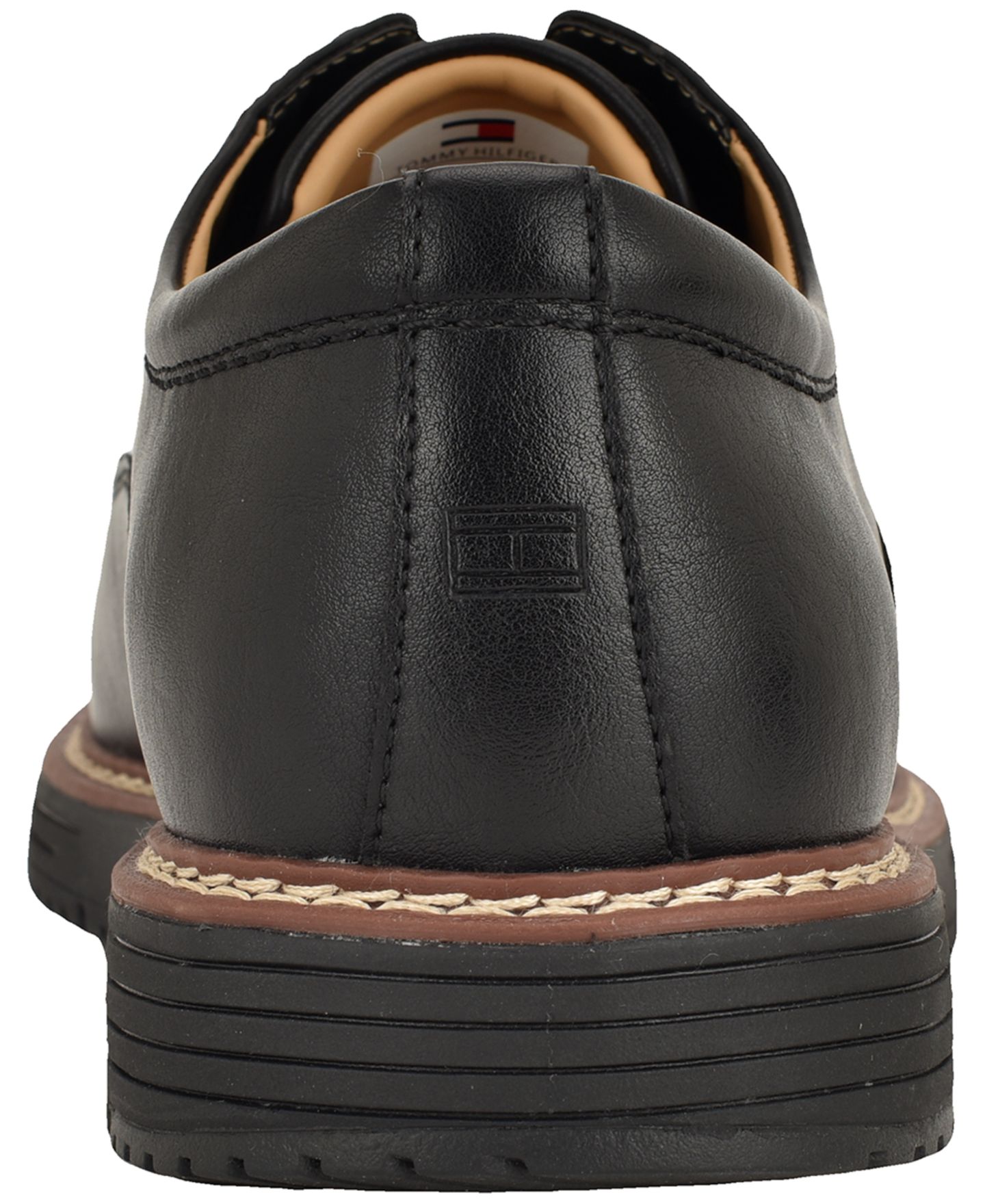 Обувь Tommy Hilfiger Men's Hiday Casualized Hybrid Oxfords, цвет: Чёрный — фото 3