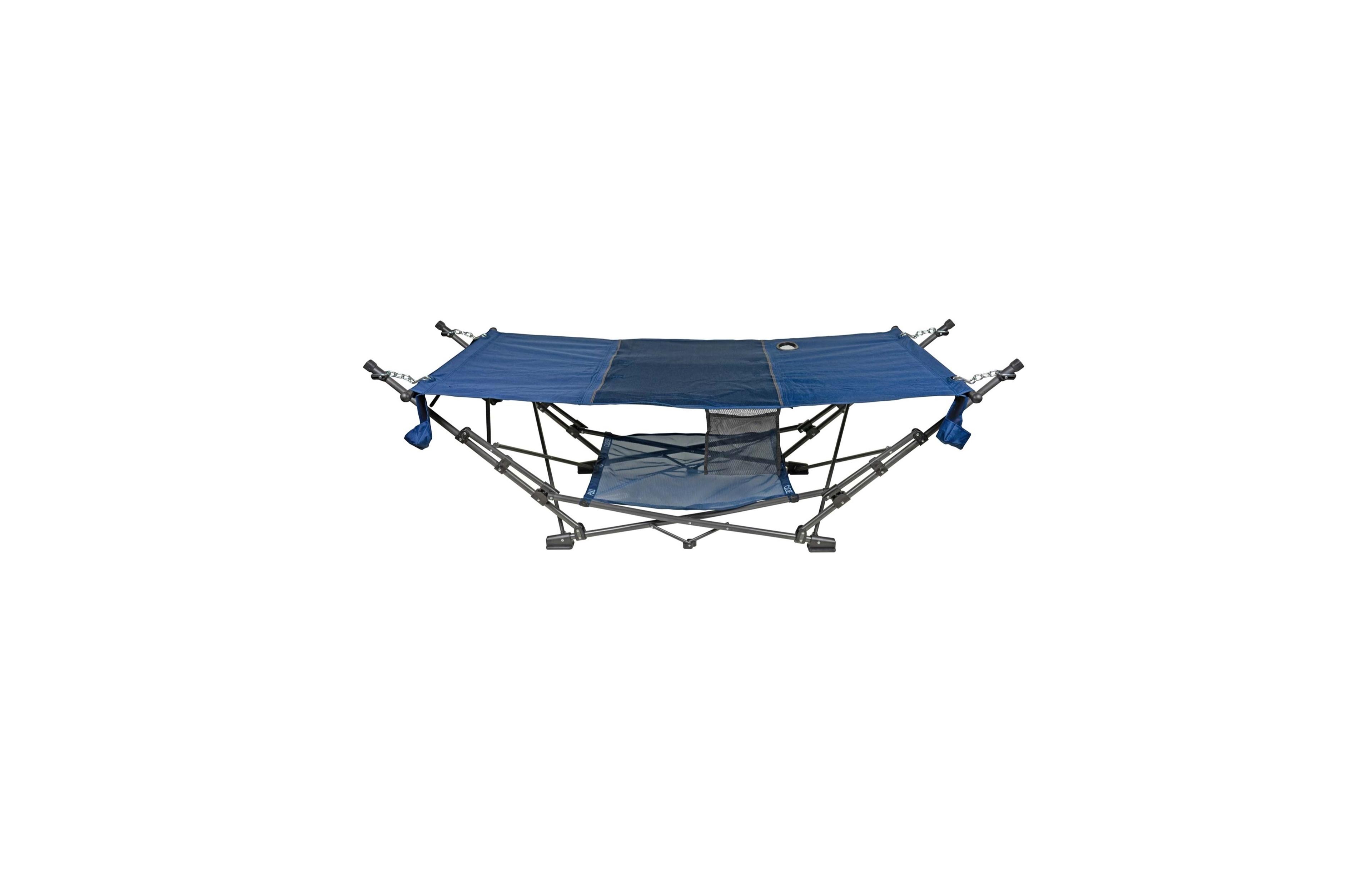 Zenithen Outdoor/Indoor Full-Sized Portable Folding Hammock, Blue