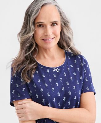 Women's Short-Sleeve Sleepshirt