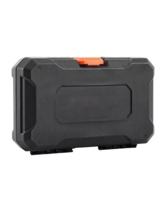 27-Pc 1/4" Socket & Ratchet Set, SAE/Metric, CR-V Steel, Case Included.