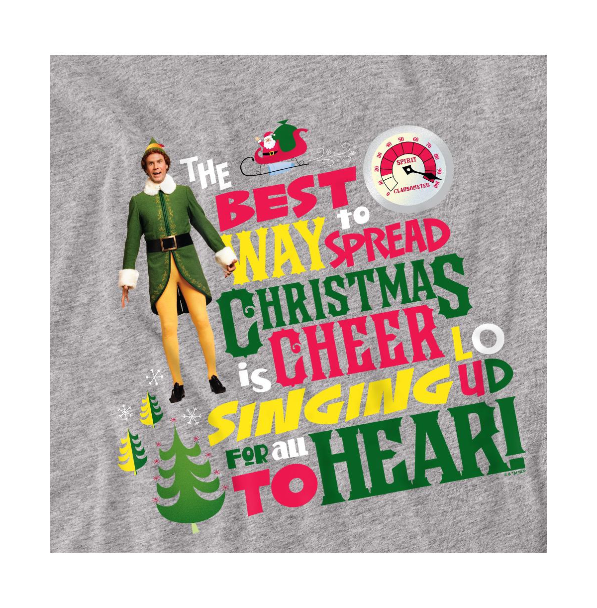 Elf Men's The Best Way To Spread Christmas Cheer T Shirt