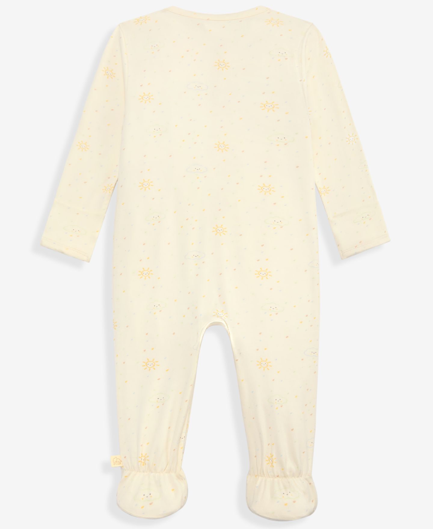Комбинезон First Impressions Everyday Baby Essentials Printed 2-Way Zip Coveralls для мальчиков-малышей, цвет: Слоновая кость — фото 3