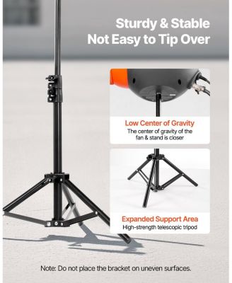 115W Party Foam Machine, Portable Foam Cannon with Tripod Stand, Powerful Foam Maker for Backyard, Pool & Outdoor Events, Grey/Orange