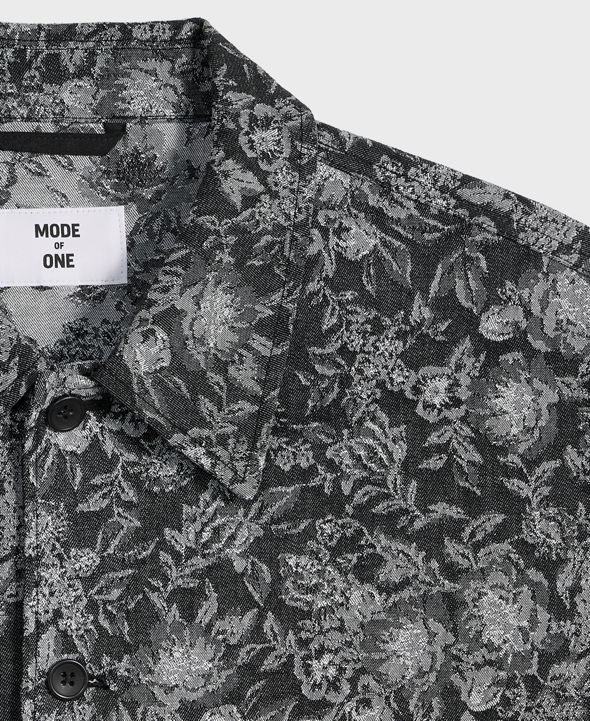Mode of One Men's Relaxed-Fit Floral Overshirt, Macy's Exclusive