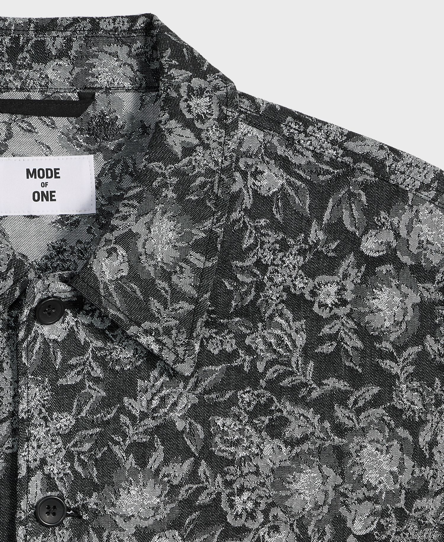Men's Relaxed-Fit Floral Overshirt