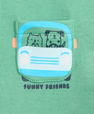 Toddler Boys' 2T-4T Mix and Match Funny Friends Graphic T-Shirt