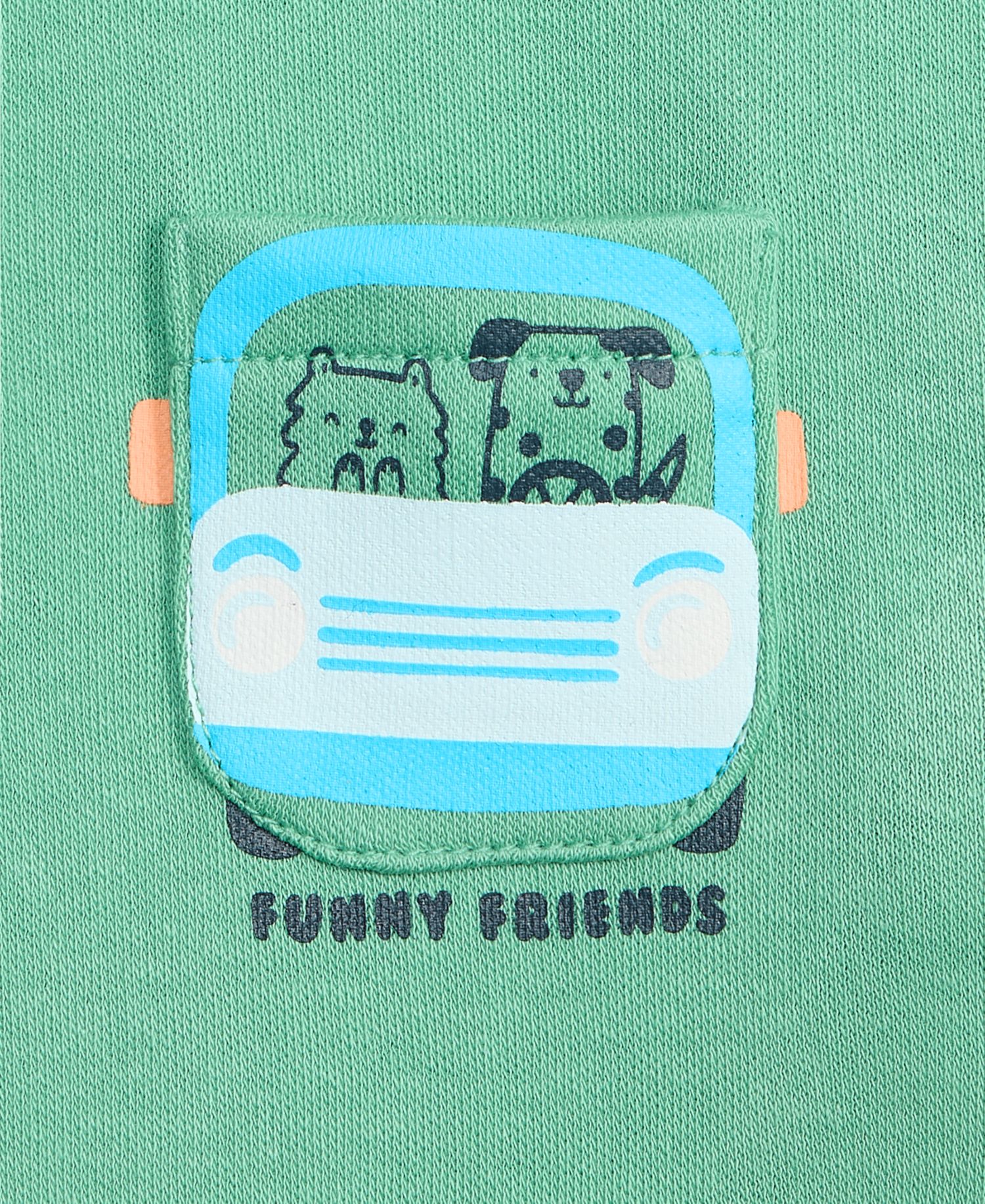 Baby Boys' 3M-24M Mix and Match Funny Friends Graphic T-Shirt