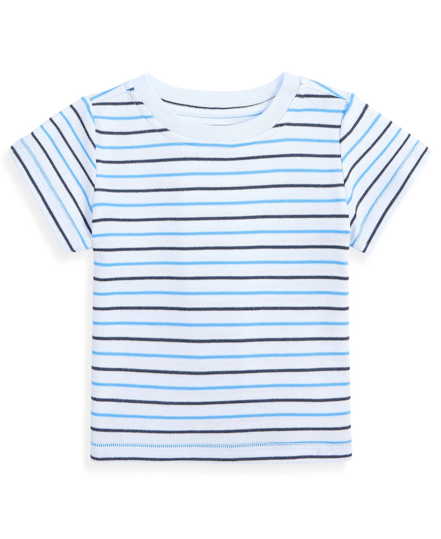 Футболка First Impressions Mix and Match Striped для мальчиков-малышей, цвет: Cielo — фото 1