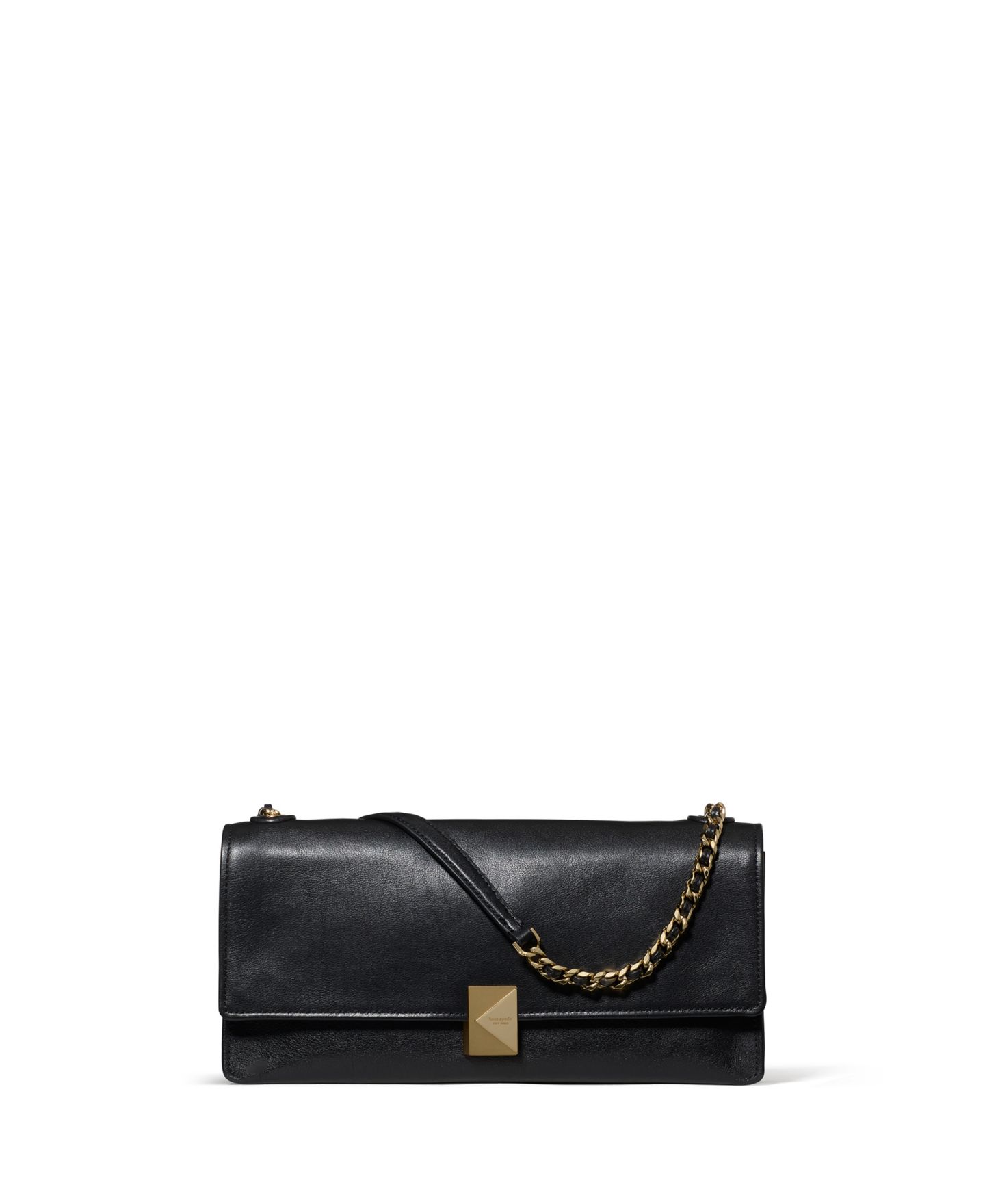 Женская сумка kate spade new york Deco Medium Soft Leather Shoulder, цвет: Чёрный — фото 1