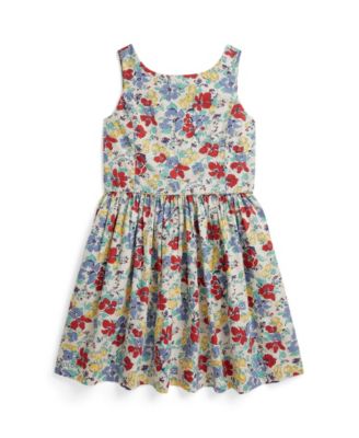 Girls' 7-16 Floral Sleeveless Dress