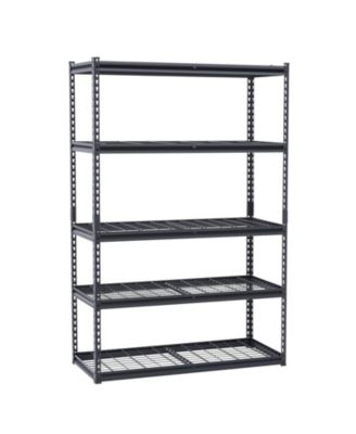 5-Tier Storage Shelves, 3000-Lb Capacity, Adjustable Heavy-Duty Utility Rack